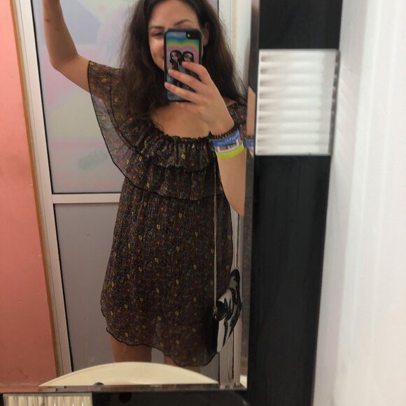 Floral Sheer Dress by Filo Australia, Size Small - Picture 4 of 9